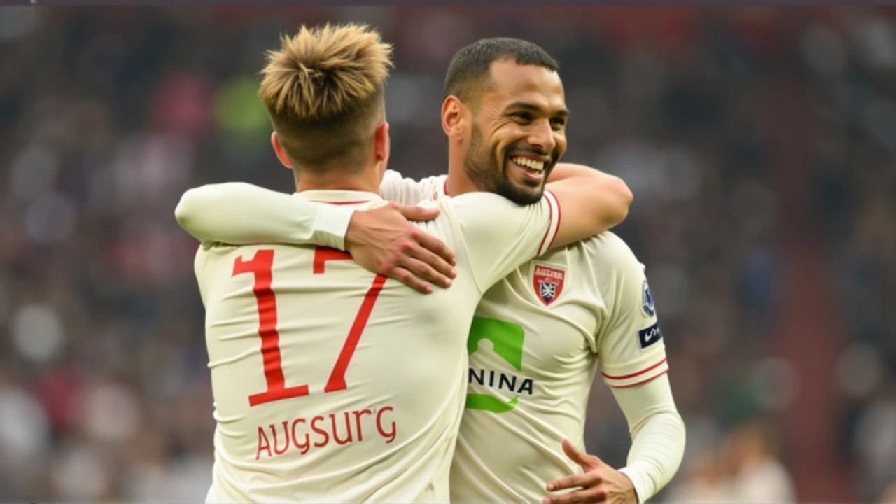 Augsburg Triumphs Over Borussia Dortmund with Claude-Maurice's Stellar Performance