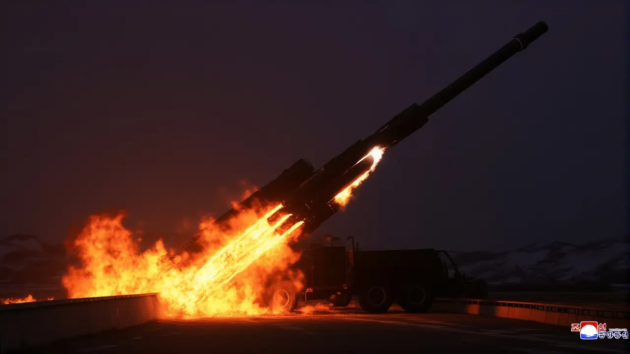 North Korea Fires 10 Ballistic Missiles Amid US-South Korea Drills