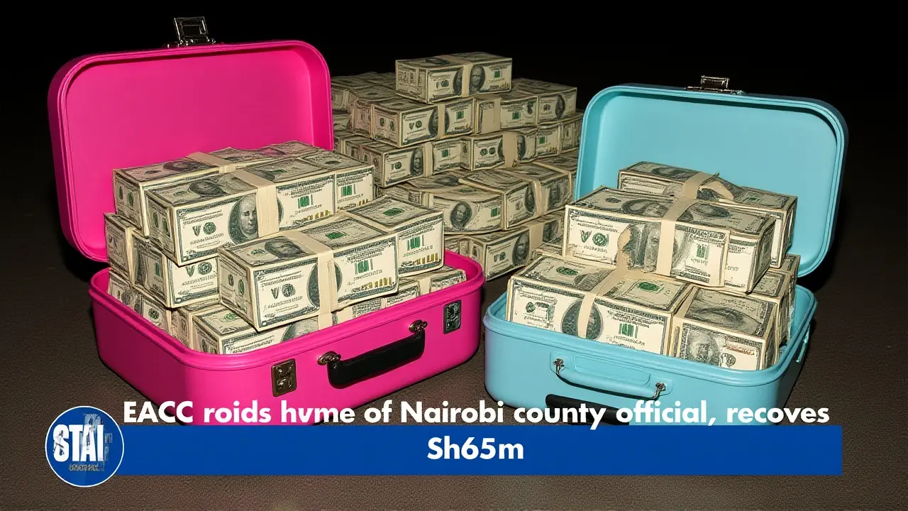 EACC raids Nairobi official, seizes Sh65m in cash